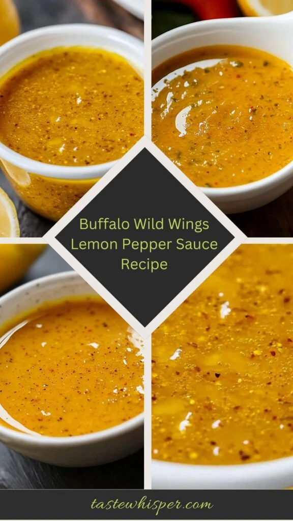 buffalo wild wings lemon pepper sauce recipe Buffalo Wild Wings Lemon Pepper Sauce Recipe