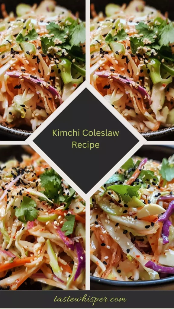 kimchi coleslaw recipe