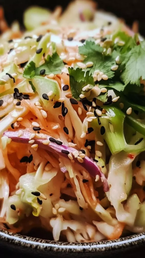 kimchi coleslaw