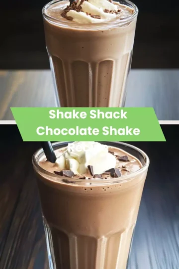 shake shack chocolate shake recipe