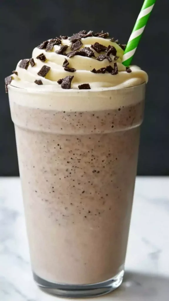 Shake Shack Black and White Milkshake