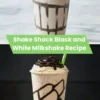 Shake Shack Black and White Milkshake Recipe