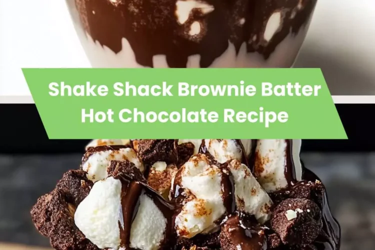Shake Shack Brownie Batter Hot Chocolate Recipe