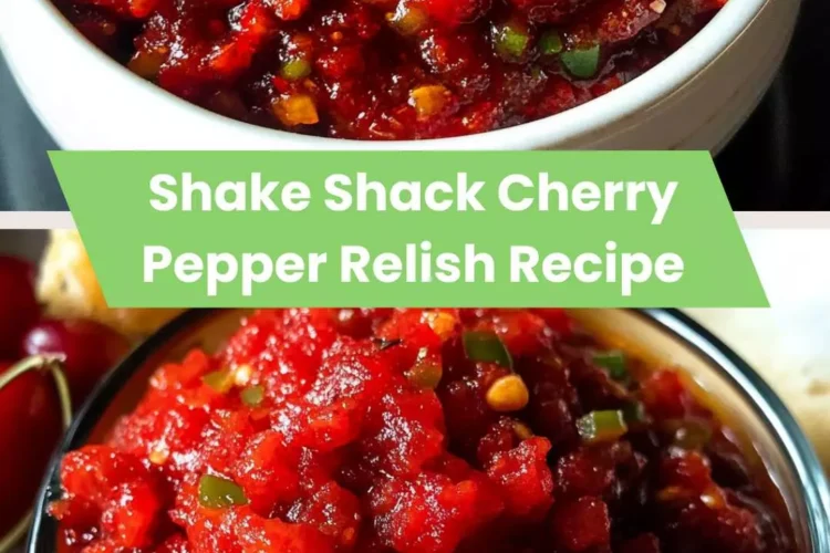 Shake Shack Cherry Pepper Relish Recipe