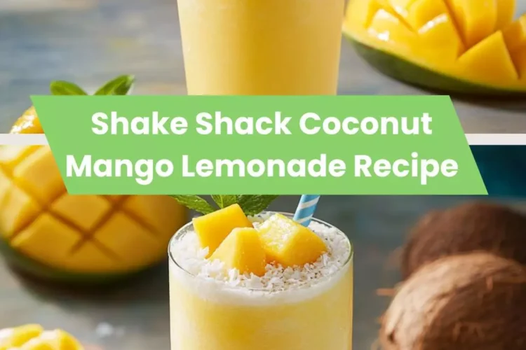 shake shack coconut mango lemonade recipe