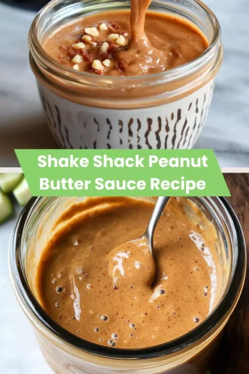 shake shack peanut butter sauce recipe