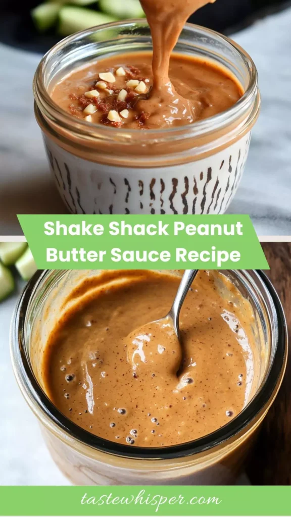 shake shack peanut butter sauce recipe