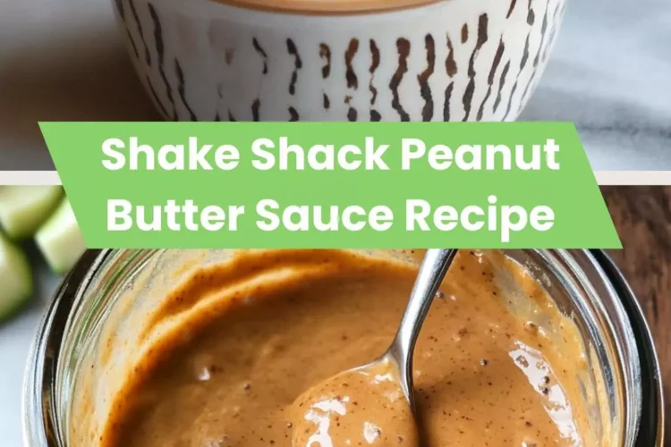 shake shack peanut butter sauce recipe