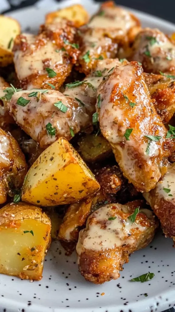 Buffalo wild wings garlic parmesan chicken and potatoes Buffalo wild wings garlic parmesan chicken and potatoes