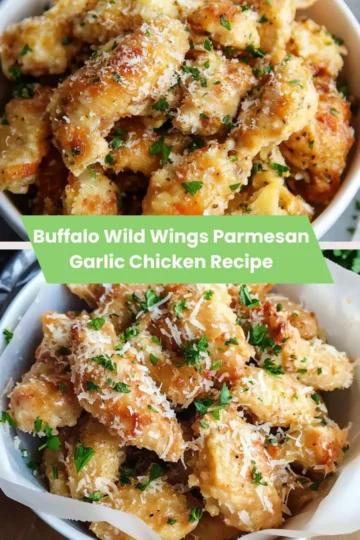 Buffalo wild wings parmesan garlic chicken recipe