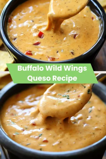 Buffalo wild wings queso recipe