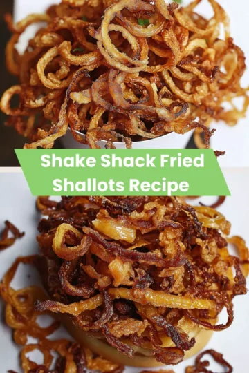 Shake Shack Fried Shallots Recipe