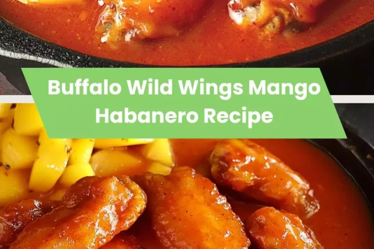 Buffalo Wild Wings Mango Habanero Recipe