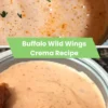 Buffalo wild wings crema recipe