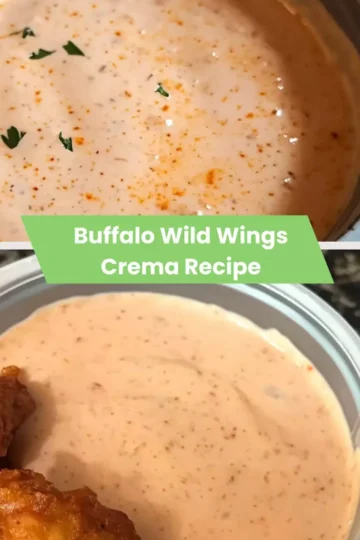Buffalo wild wings crema recipe