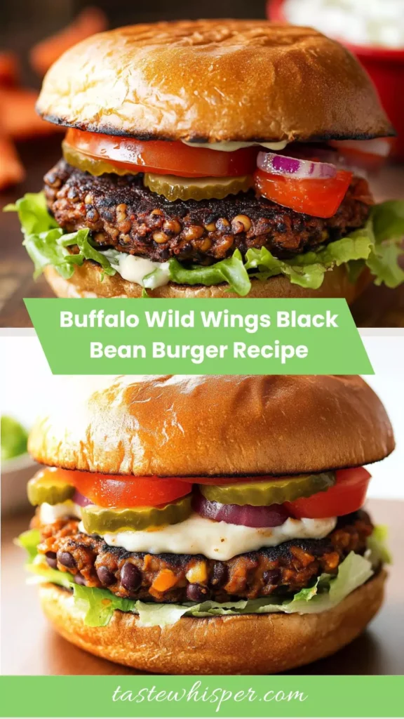 buffalo wild wings black bean burger recipe buffalo wild wings black bean burger recipe