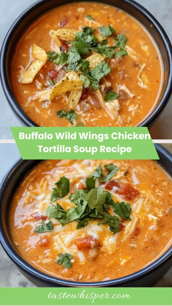 buffalo wild wings chicken tortilla soup recipe