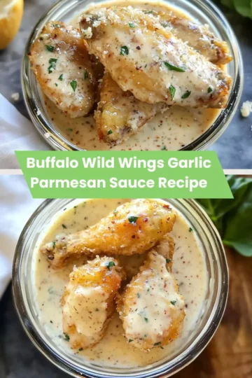 Buffalo wild wings garlic parmesan sauce recipe