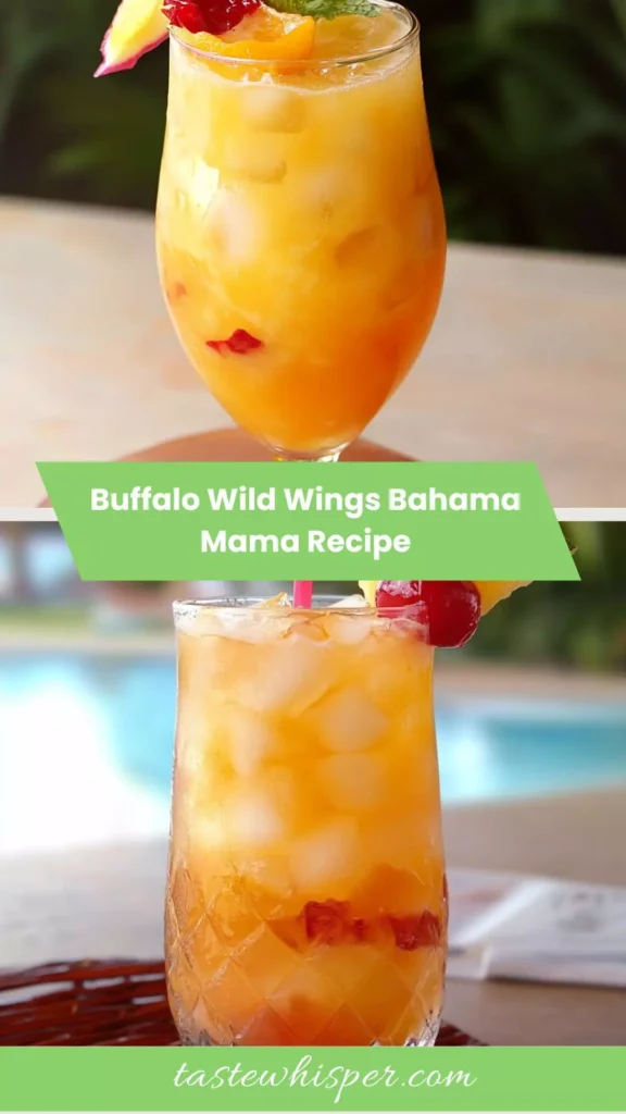 Buffalo wild wings bahama mama recipe Buffalo wild wings bahama mama recipe
