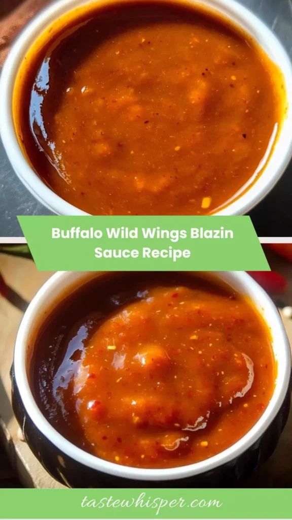 Buffalo wild wings blazin sauce recipe Buffalo wild wings blazin sauce recipe