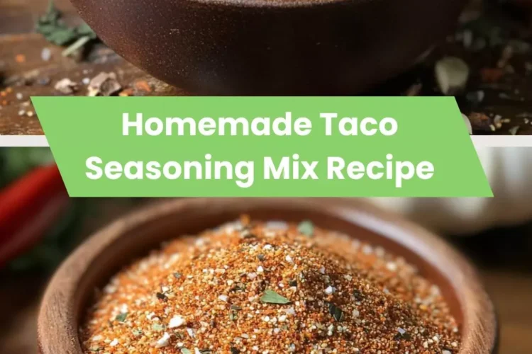 homemade taco seasoning mix recipe