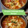 simple cabbage soup recipe