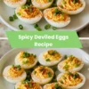 spicy deviled eggs recipe