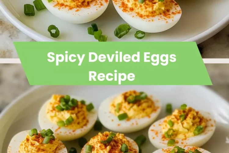 spicy deviled eggs recipe