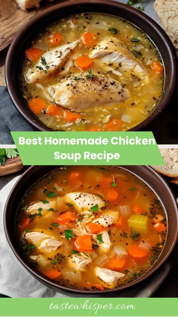 best homemade chicken soup recipe best homemade chicken soup recipe