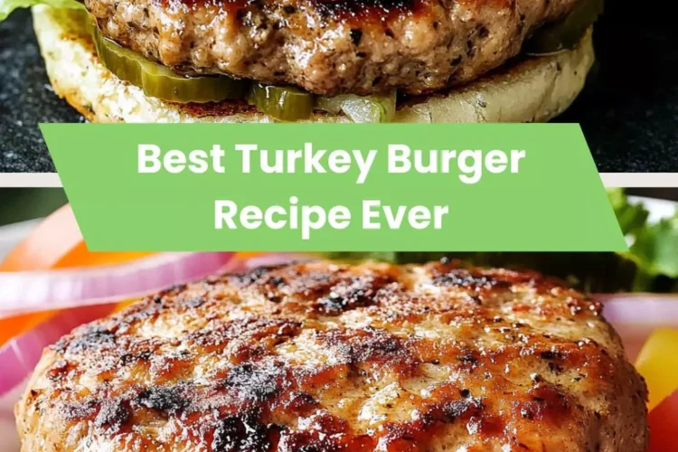 best turkey burger recipe ever