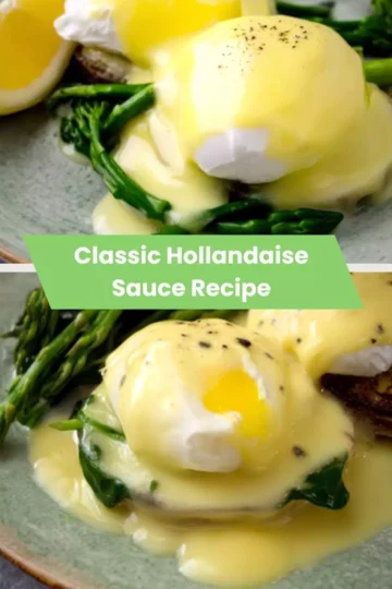 classic hollandaise sauce recipe