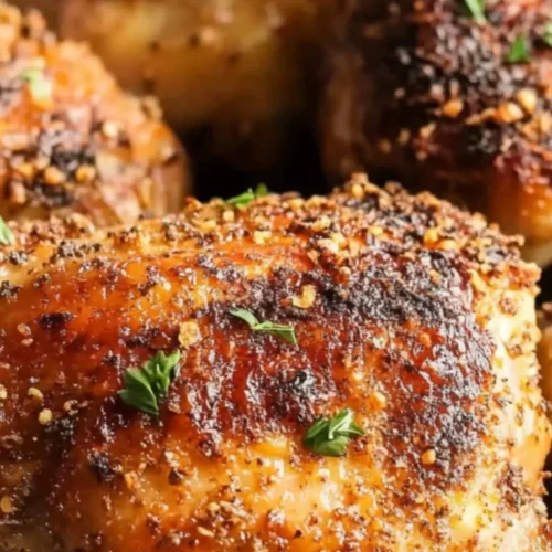 crispy baked chicken thighs
