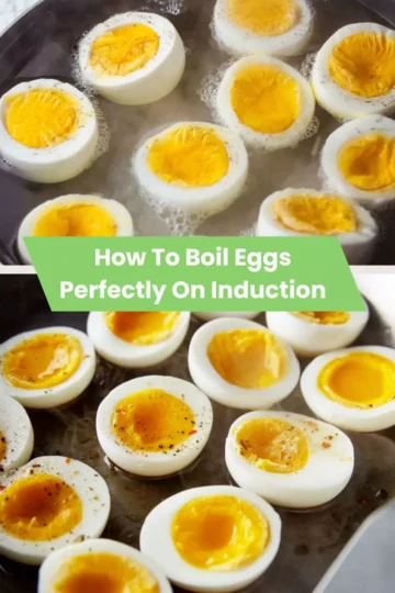 how to boil eggs perfectly on induction