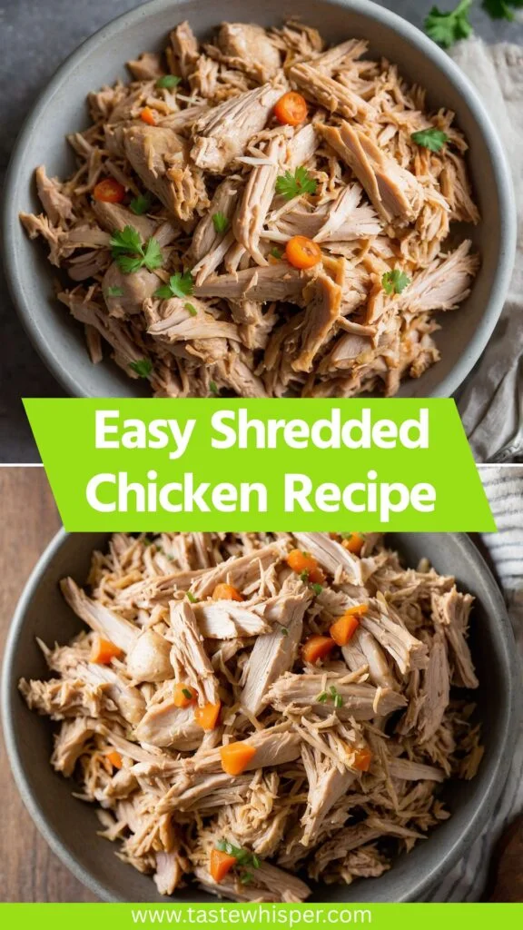 Easy Shredded Chicken Recipe Easy Shredded Chicken Recipe