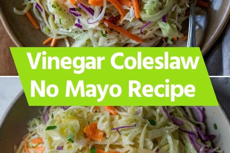 Vinegar Coleslaw No Mayo Recipe