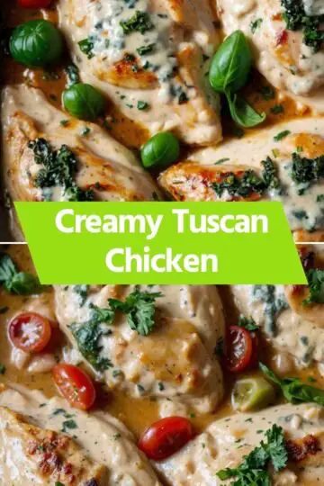 Creamy Tuscan Chicken Recipe