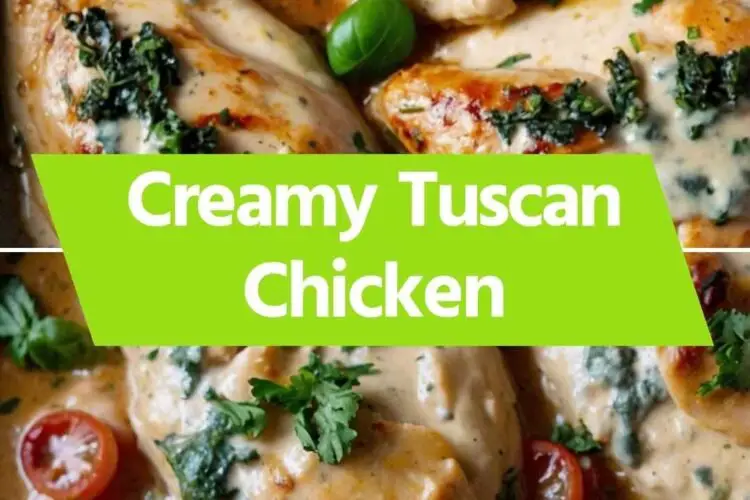 Creamy Tuscan Chicken Recipe