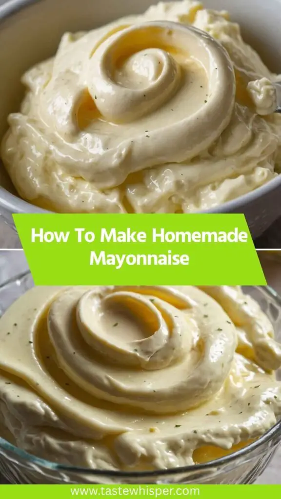 Homemade Mayonnaise Recipe Homemade Mayonnaise Recipe