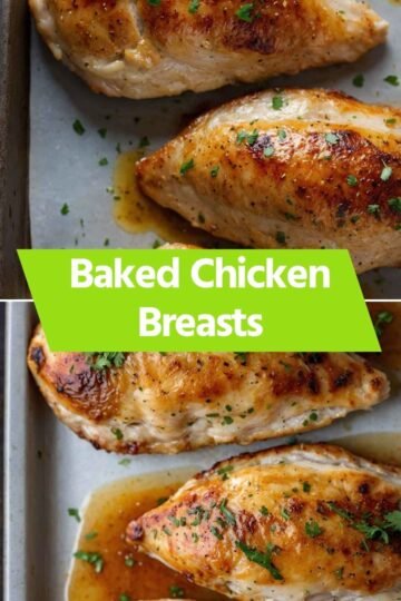 The Perfect Baked Chicken Breasts