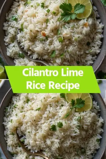 Cilantro Lime Rice Recipe