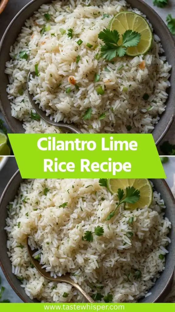 Cilantro Lime Rice Recipe Cilantro Lime Rice Recipe