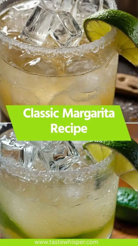 Classic Margarita Recipe