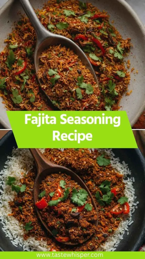 Fajita Seasoning Recipe