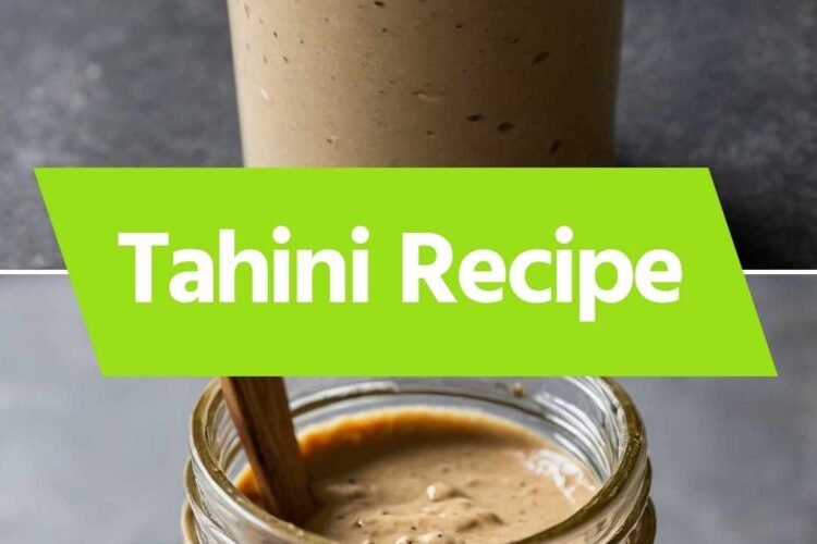 Tahini Recipe