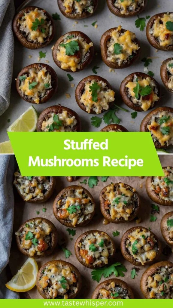 The Ultimate Stuffed Mushrooms Recipe