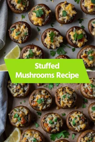 The Ultimate Stuffed Mushrooms Recipe