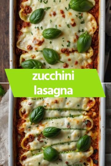 Zucchini Lasagna