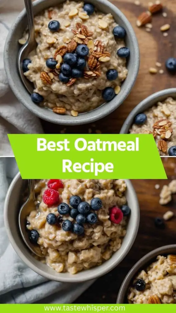 Best Oatmeal Ever 