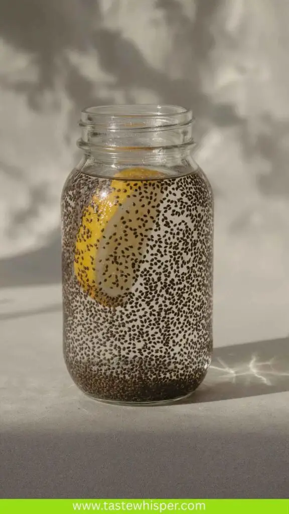 Healthy Chia Seed Water