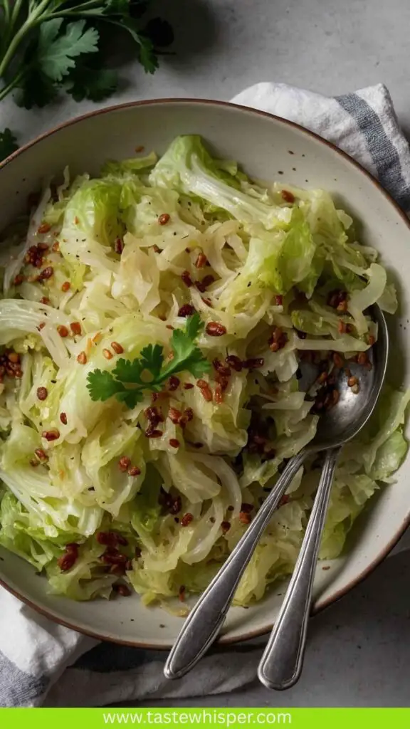 Healthy Sauteed Cabbage